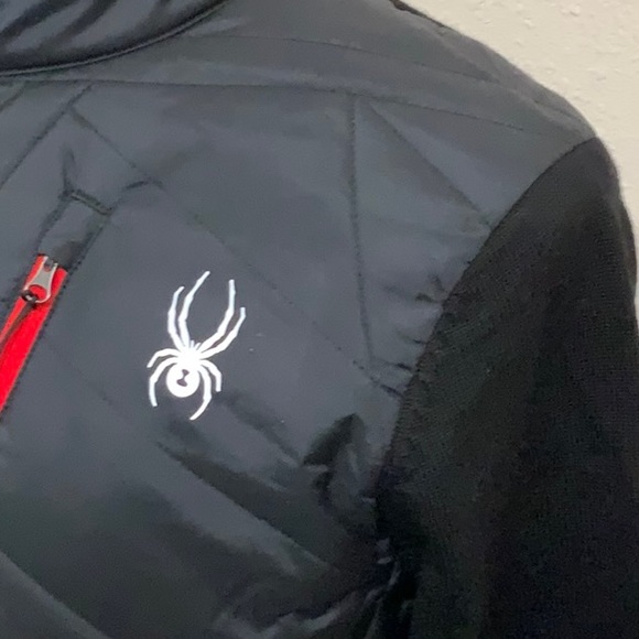 Spyder DOLOMITE SWEATER - Blk/red - Picture 2 of 15